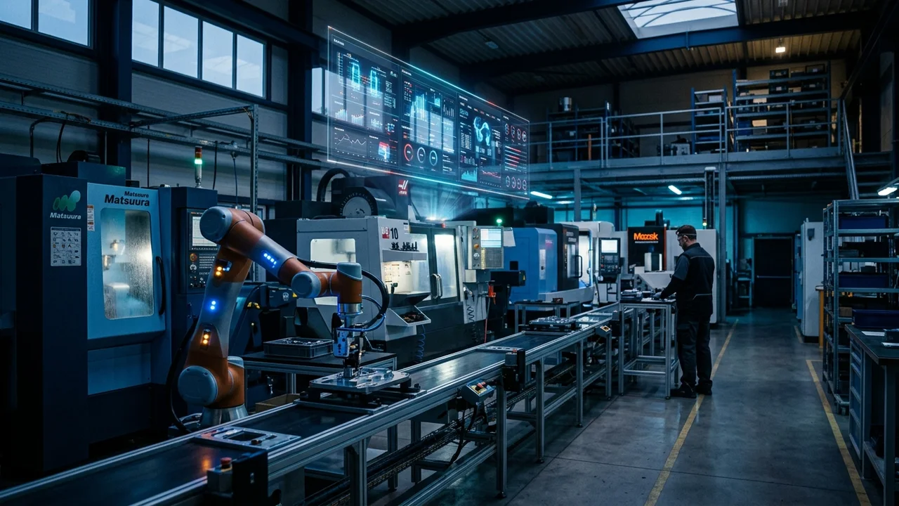 תעשייה 4.0 בישראל: מדריך 2026 למנהלי מפעלים קטנים ובינוניים